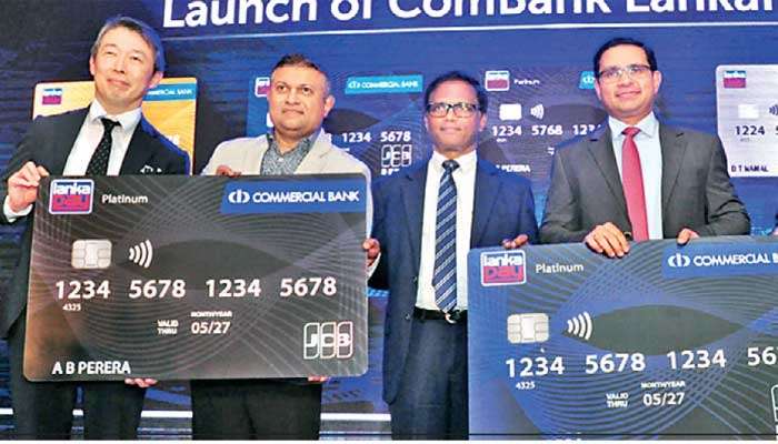ComBank launches LankaPay  cards in partnership with JCB Intl.