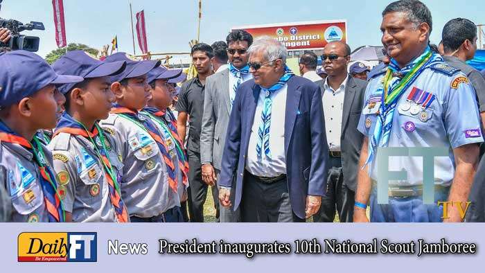 President inaugurates 10th National Scout Jamboree