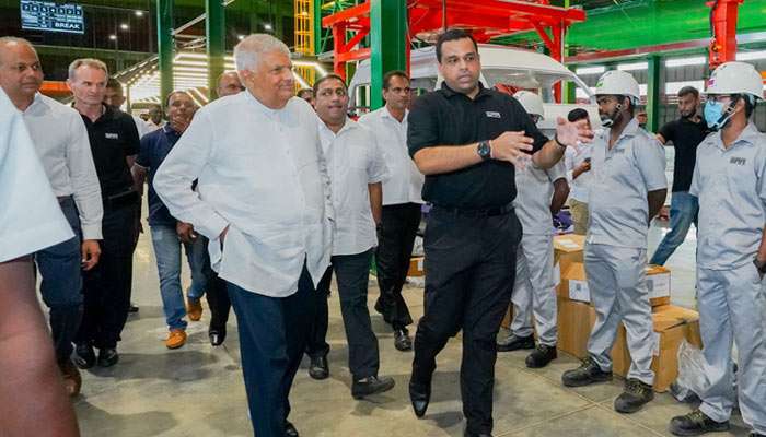 President opens Western Automobile Assembly plant in Kuliyapitiya