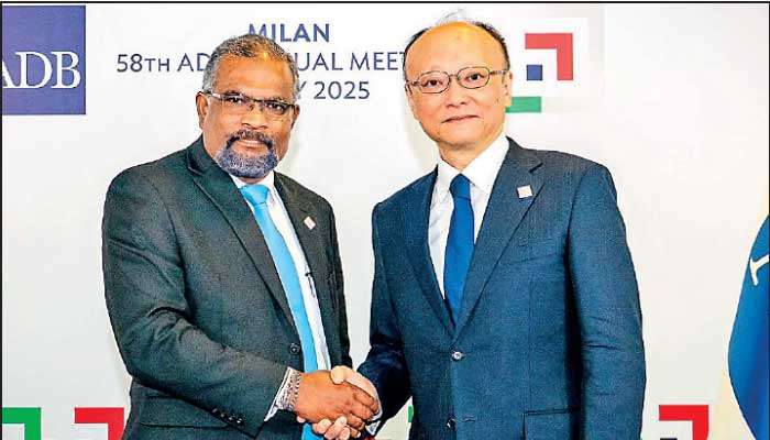 Sri Lanka engages ADB leadership on challenges in ‘sustaining hard-earned gains’