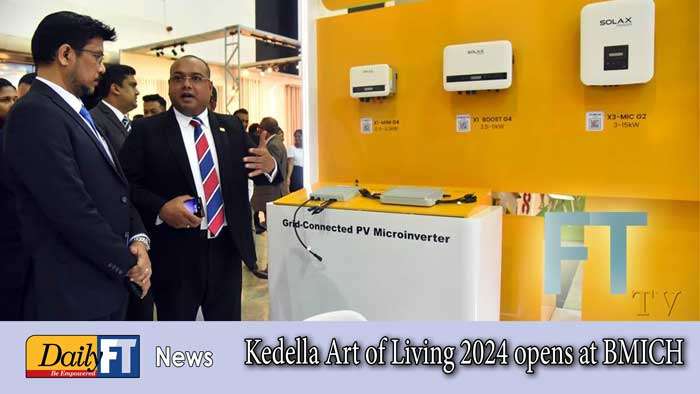 Kedella Art of Living 2024 opens at BMICH