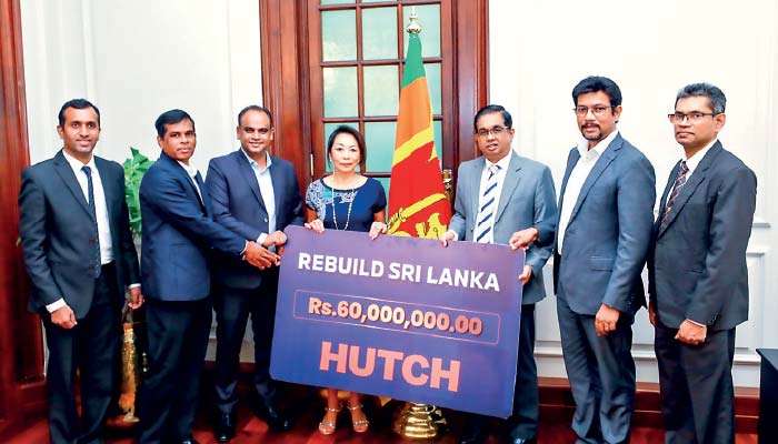 Hutch contributes Rs. 60 m to  support cyclone-affected communities