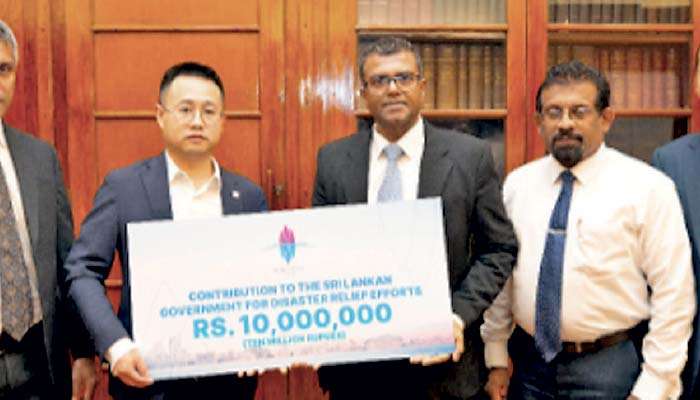 CHEC Port City Colombo extends Rs. 10 m and on-ground support to recovery efforts following Cyclone