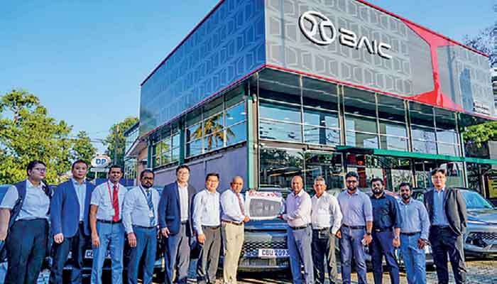 David Pieris Automobiles delivers BAIC X55 fleet to Chevron Lubricants Lanka