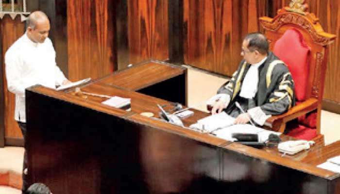 Samantha Ranasinghe sworn in as MP