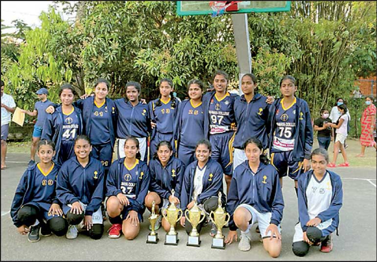 Mahamaya wins at basketball | Daily FT