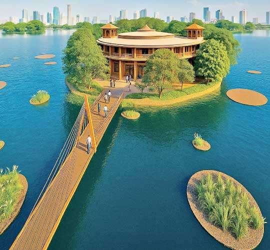 Gangaramaya Temple City taking shape to be world-class tourist and cultural hub