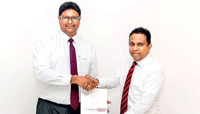 Singer Finance and Toyota Lanka join forces to make vehicle ownership easier for Sri Lankans