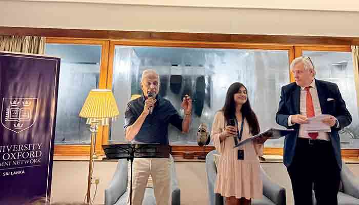 Oxford University Society hosts literary evening with Ashok Ferrey at British Envoy’s residence
