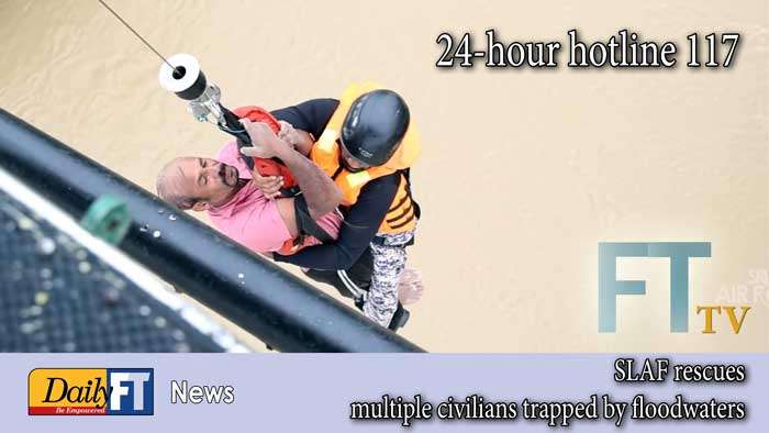 SLAF rescues multiple civilians trapped by floodwaters