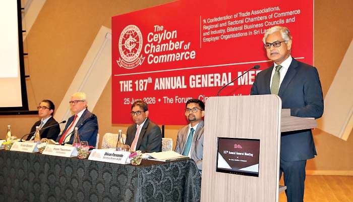Ceylon Chamber re-elects Chairperson Krishan Balendra at 187th AGM
