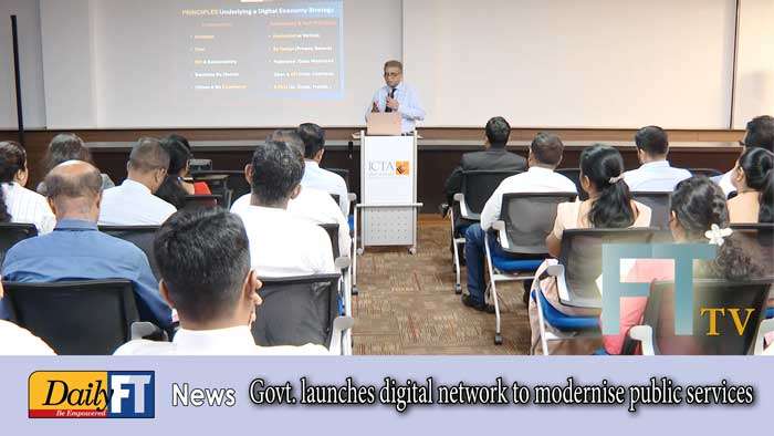 Govt. launches digital network to modernise public services