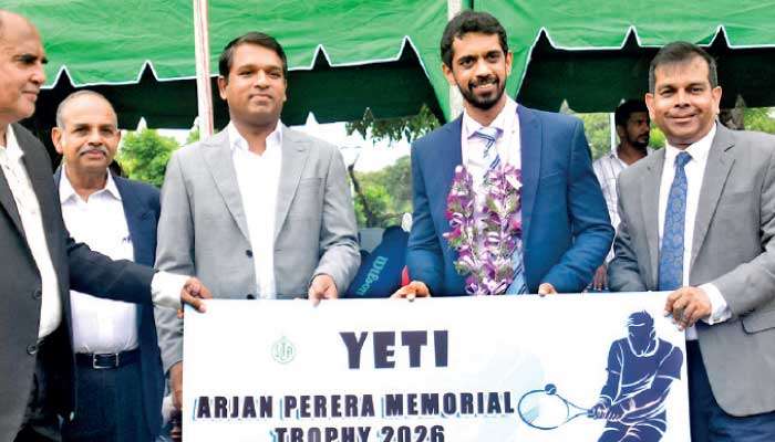 Record entries for Arjan Perera Tennis Tourney | Daily FT