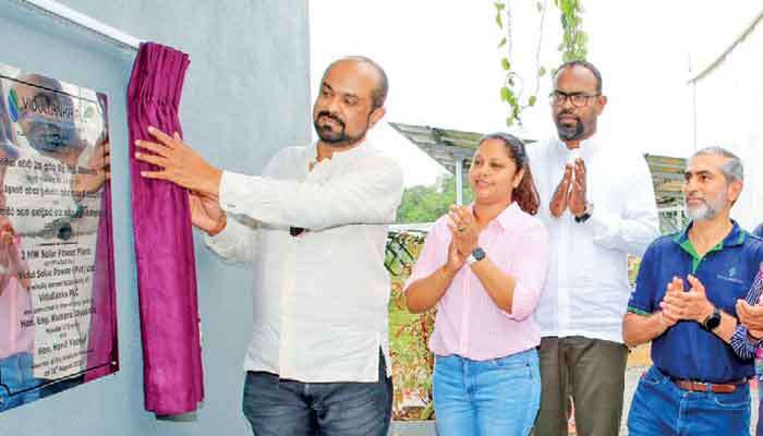 Vidullanka commissions 2 MW solar project in Horana