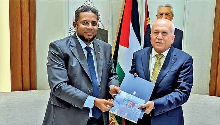 Sri Lanka and Palestine reaffirm commitment to deepen economic cooperation and trade ties