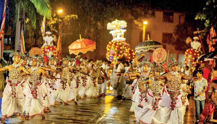The Navam Maha Perahera of the Gangaramaya Temple