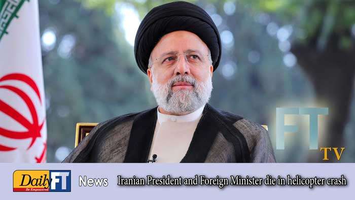 Iranian President and Foreign Minister die in helicopter crash