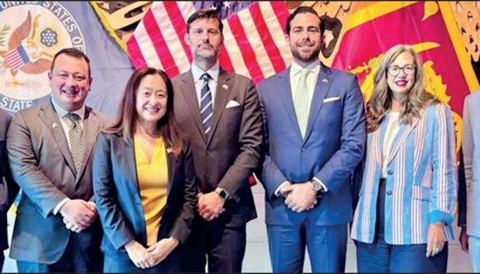 US Congressional staff delegation in Sri Lanka