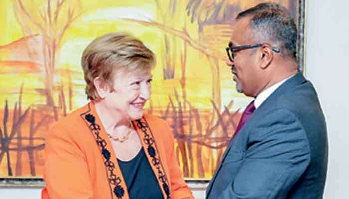 IMF Chief arrives in Sri Lanka