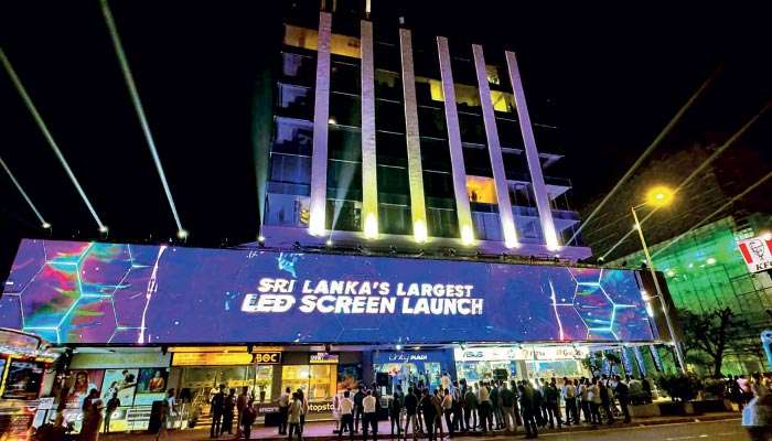 Unity Plaza lights up Colombo’s digital future with largest triple-faced LED display