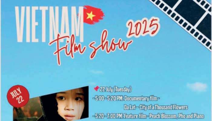 Vietnam Film Show 2025 from Monday onwards