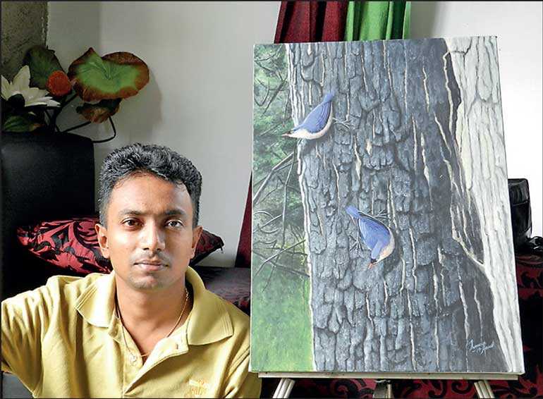 Sri Lankan Artist Becomes Finalist In International Wildlife Art Contest Daily Ft 3040