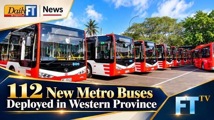112 New Metro Buses Deployed in Western Province