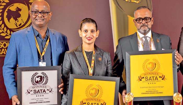 Cinnamon Grand Colombo celebrates double Gold and Silver wins at South Asian Travel Awards 2026
