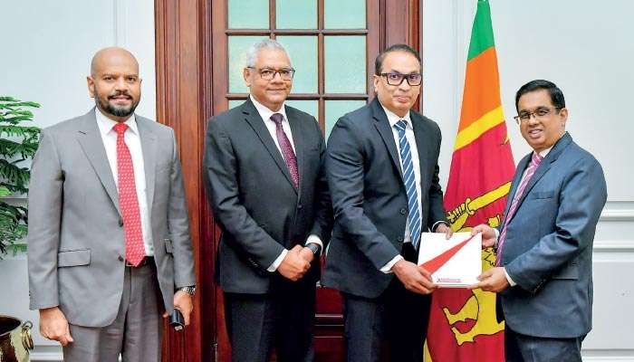 NDB donates Rs. 50 m to “Rebuilding Sri Lanka” Fund