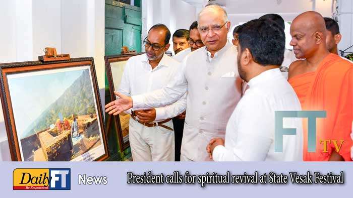 President calls for spiritual revival at State Vesak Festival