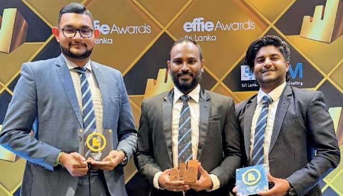 HNB celebrates triple wins at Effie Awards Sri Lanka 2026