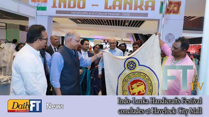 Indo-Lanka Handicrafts Festival concludes at Havelock City Mall