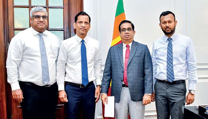 LB Finance donates Rs. 5 m for disaster relief