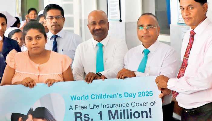 SLIC offers Rs. 1 m free life cover to parents of children born on World Children’s Day 2025