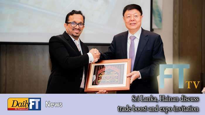 Sri Lanka, Hainan discuss trade boost and expo invitation