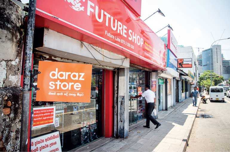 Daraz-Stores bring online shopping even without internet