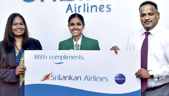SriLankan Airlines empowers talented Sri Lankan student in ShakthiSAT Mission project