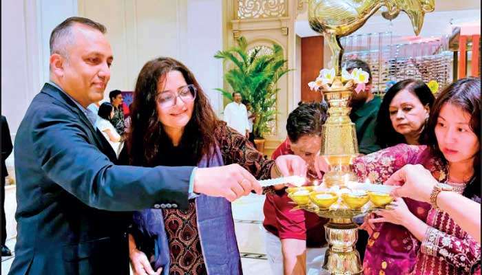 Diwali celebrations at Taj Samudra, Colombo