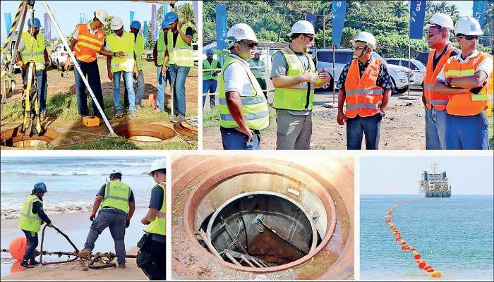 SLT-Mobitel completes historic SEA-ME-WE 6 submarine cable landing in Matara