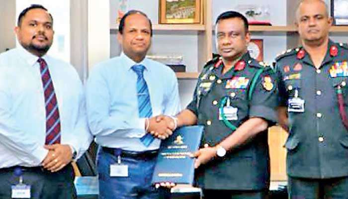 Ninewells Hospital partners  Sri Lanka Army to implement health insurance scheme for war heroes