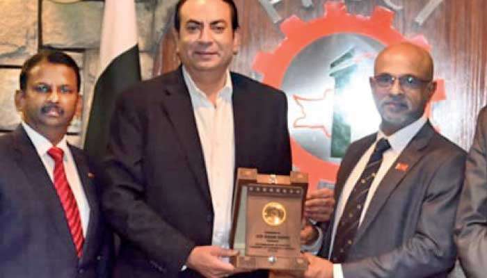 Lankan envoy meets Federation of the  Pakistan Chamber of Commerce and Industry