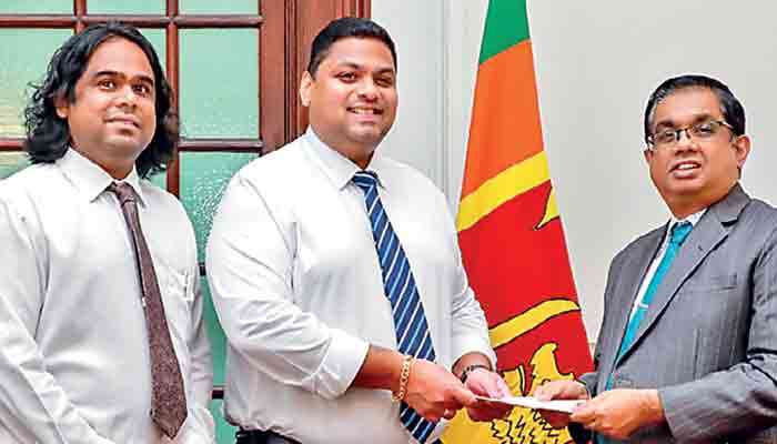 Asriel Marketing donates Rs. 5 m to ‘Rebuilding Sri Lanka’ Fund