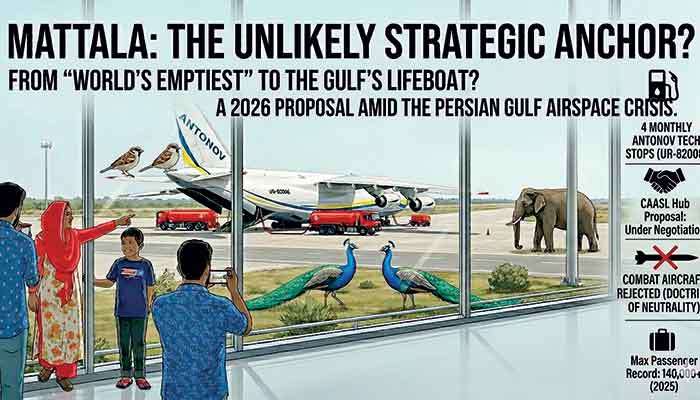 Can the Middle East crisis resurrect Sri Lanka’s “ghost airport”?