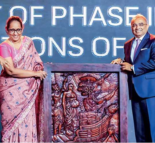 Colombo West Terminal commissions Phase 2, celebrates  2 m TEU achievement in record time