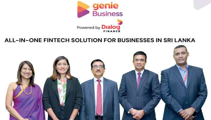 Genie Business Powered by Dialog Finance unveils Cutting-Edge Fintech Solutions for Sri Lankan MSMEs