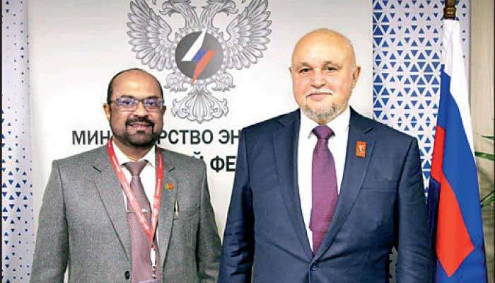 Energy Minister attends Russian Energy Week 2025