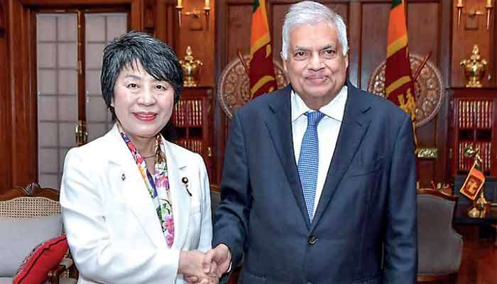 Japanese Foreign Minister appreciates Wickremesinghe’s efforts to overcome economic crisis