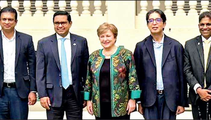 IMF MD meets private sector leaders; gets insights to SME development in Sri Lanka