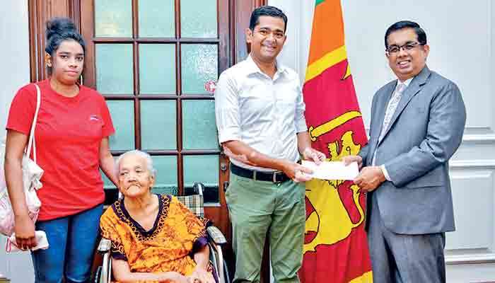 Another Rs. 3 m donation to ‘Rebuilding Sri Lanka’ fund
