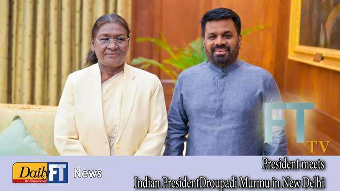 President meets Indian President Droupadi Murmu in New Delhi